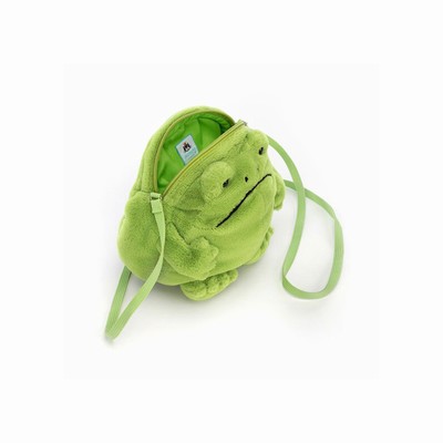 Jellycat Ricky Rain Frog Bag New Zealand | OIZYQ4162